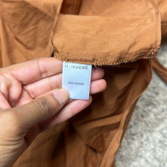 11 HONORÉ Mock Neck Long Sleeve Blouse Size 14 - Picture 4 of 8